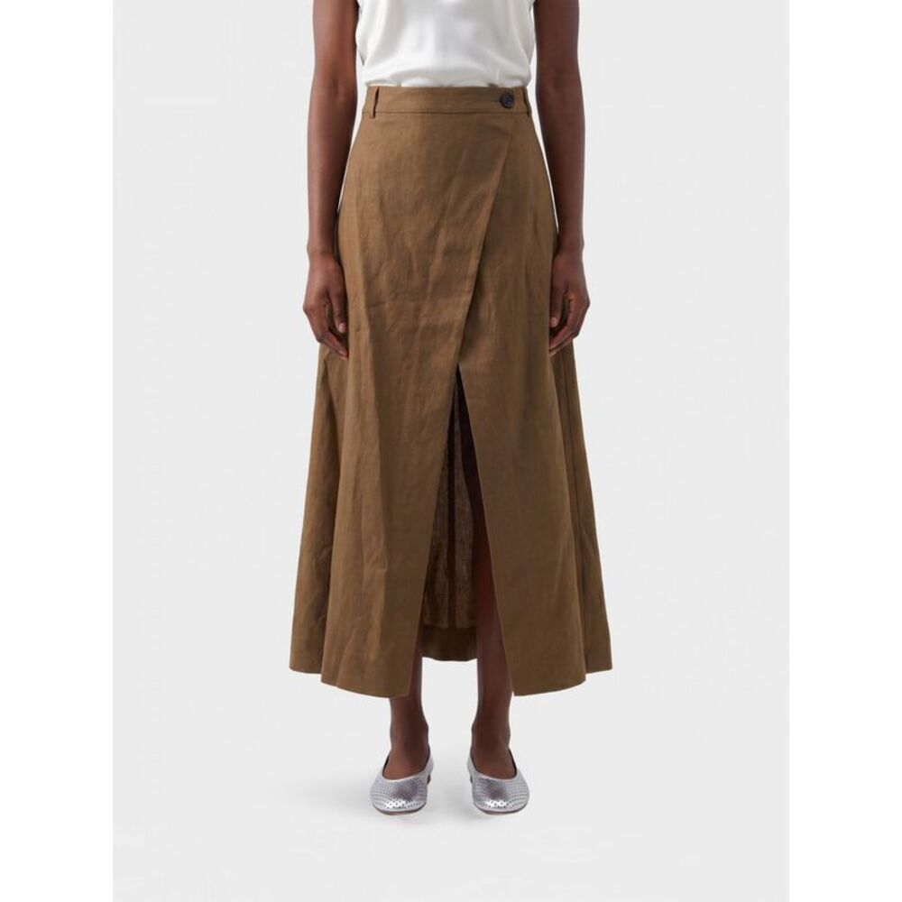Le Kasha Skirt Woman Tobacco